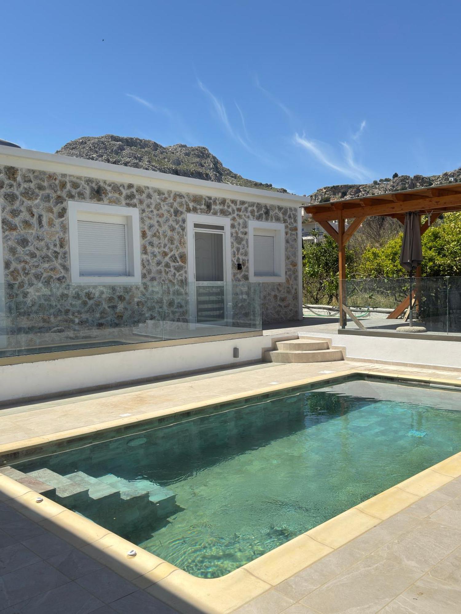 Casa Nikolou Stegna Villa Archangelos  Bagian luar foto